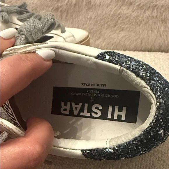 Golden Goose Hi Star low-top sneakers. - Picture 3 of 8